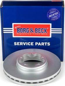 Borg & Beck BBD6066S - Тормозной диск avtokuzovplus.com.ua