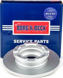 Borg & Beck BBD6067S - Гальмівний диск autocars.com.ua