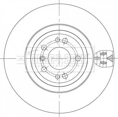 Borg & Beck BBD6101S - Тормозной диск avtokuzovplus.com.ua