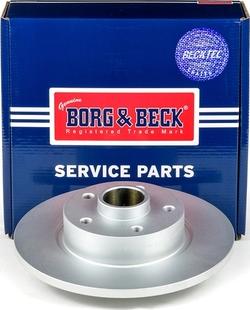 Borg & Beck BBD6117S - Тормозной диск avtokuzovplus.com.ua