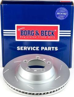 Borg & Beck BBD6141S - Гальмівний диск autocars.com.ua