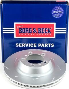 Borg & Beck BBD6142S - Гальмівний диск autocars.com.ua