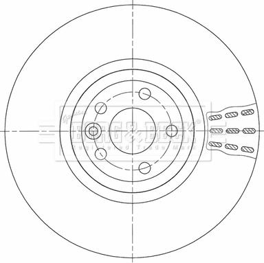 Motaquip LVBD1884 - Гальмівний диск autocars.com.ua