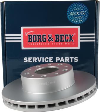 Borg & Beck BBD6154S - Тормозной диск avtokuzovplus.com.ua