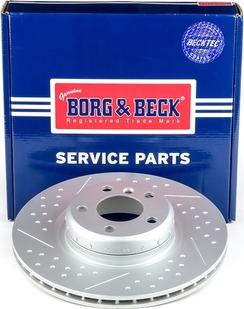 Borg & Beck BBD6169S - Гальмівний диск autocars.com.ua