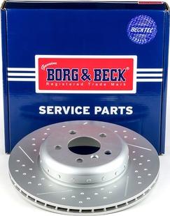 Borg & Beck BBD6171S - Гальмівний диск autocars.com.ua