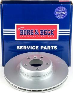 Borg & Beck BBD6172S - Гальмівний диск autocars.com.ua