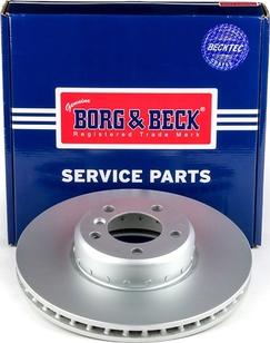 Borg & Beck BBD6173S - Гальмівний диск autocars.com.ua