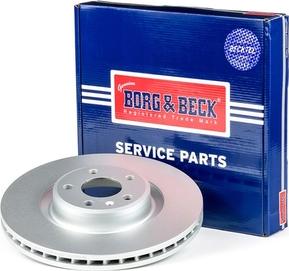 Borg & Beck BBD6174S - Гальмівний диск autocars.com.ua