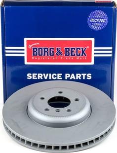 Borg & Beck BBD6178S - Гальмівний диск autocars.com.ua