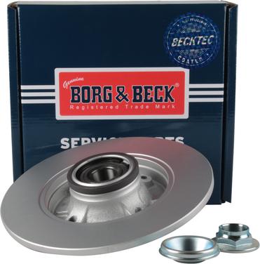 Borg & Beck BBD6194S - Гальмівний диск autocars.com.ua