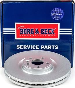 Borg & Beck BBD6221S - Гальмівний диск autocars.com.ua