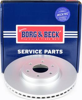 Borg & Beck BBD6222S - Гальмівний диск autocars.com.ua