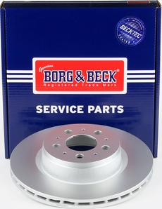Borg & Beck BBD6241S - Гальмівний диск autocars.com.ua