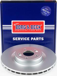 Borg & Beck BBD6245S - Гальмівний диск autocars.com.ua