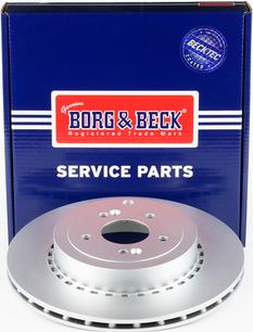 Borg & Beck BBD6249S - Гальмівний диск autocars.com.ua