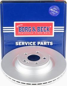 Borg & Beck BBD6252S - Гальмівний диск autocars.com.ua