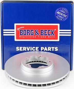 Borg & Beck BBD6264S - Гальмівний диск autocars.com.ua