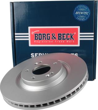 Borg & Beck BBD6285S - Гальмівний диск autocars.com.ua