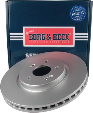Borg & Beck BBD6288S - Гальмівний диск autocars.com.ua