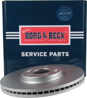 Borg & Beck BBD6293S - Гальмівний диск autocars.com.ua