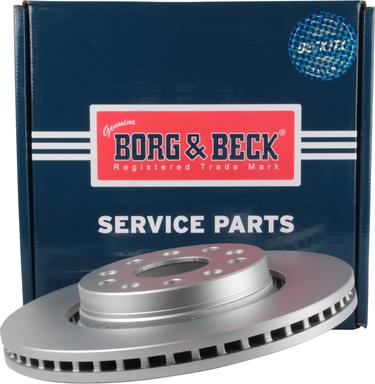 Borg & Beck BBD6295S - Гальмівний диск autocars.com.ua