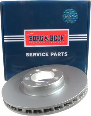 Borg & Beck BBD6325S - Гальмівний диск autocars.com.ua