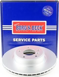 Borg & Beck BBD7025S - Гальмівний диск autocars.com.ua