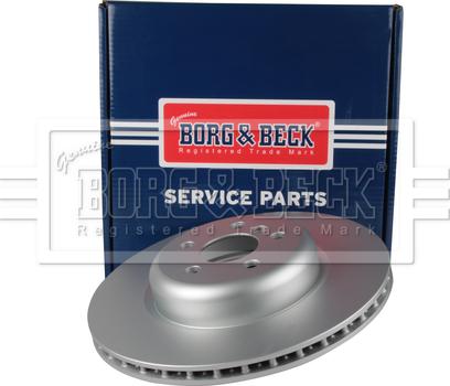 Borg & Beck BBD7029S - Гальмівний диск autocars.com.ua