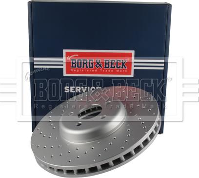 Borg & Beck BBD7036S - Тормозной диск avtokuzovplus.com.ua