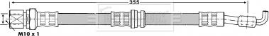 Borg & Beck BBH6946 - Гальмівний шланг autocars.com.ua