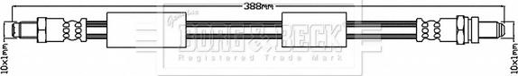 Borg & Beck BBH6984 - Тормозной шланг autodnr.net