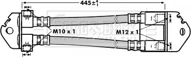 Borg & Beck BBH7000 - Гальмівний шланг autocars.com.ua