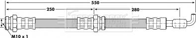 Borg & Beck BBH7064 - Гальмівний шланг autocars.com.ua