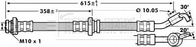 Borg & Beck BBH7136 - Тормозной шланг avtokuzovplus.com.ua