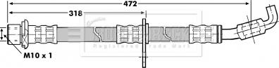 Borg & Beck BBH7228 - Гальмівний шланг autocars.com.ua