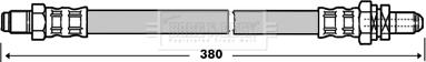 Borg & Beck BBH7326 - Гальмівний шланг autocars.com.ua