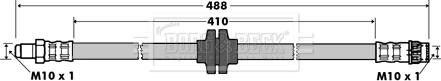 Borg & Beck BBH7364 - Гальмівний шланг autocars.com.ua