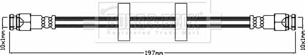 Borg & Beck BBH7987 - Гальмівний шланг autocars.com.ua