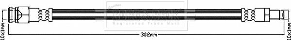 Borg & Beck BBH8196 - Гальмівний шланг autocars.com.ua