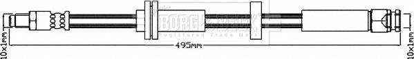 Borg & Beck BBH8332 - Тормозной шланг autodnr.net