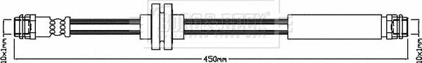 Borg & Beck BBH8413 - Гальмівний шланг autocars.com.ua