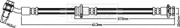 Borg & Beck BBH8422 - Гальмівний шланг autocars.com.ua