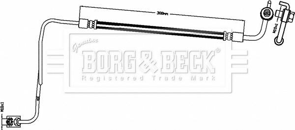Borg & Beck BBH8494 - Гальмівний шланг autocars.com.ua