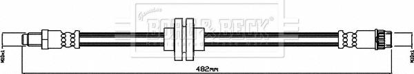 Borg & Beck BBH8538 - Гальмівний шланг autocars.com.ua