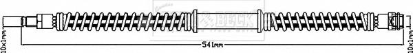 Borg & Beck BBH8656 - Гальмівний шланг autocars.com.ua