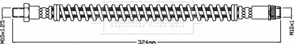 Borg & Beck BBH8662 - Гальмівний шланг autocars.com.ua