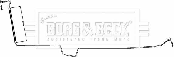 Borg & Beck BBH8797 - Гальмівний шланг autocars.com.ua