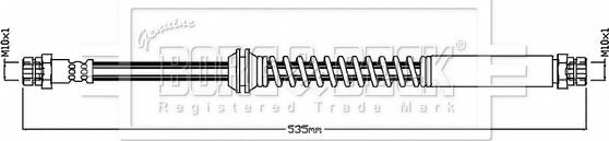 Borg & Beck BBH8861 - Гальмівний шланг autocars.com.ua