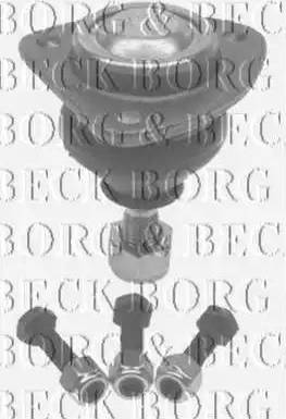 Borg & Beck BBJ5020 - Несучий / направляючий шарнір autocars.com.ua